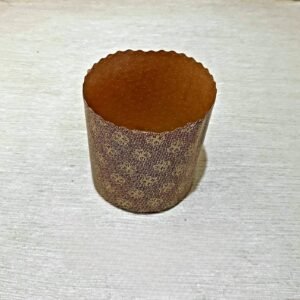 Forme de copt hârtie, rotunde, Panettone, 90*90mm