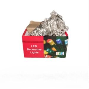 Ghirlandă 100 LED*5pcs color Fir transparent+fisă,31-016.1CC