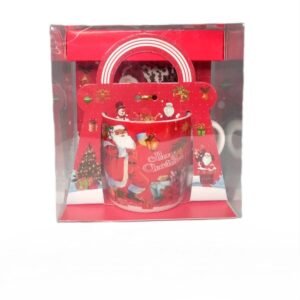 Set cadou Christmas, cană ceramică 210 ml, S659, VS05056