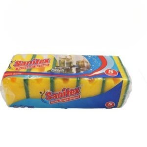 Set burete veselă cu caneluri, Sanitex, 5buc, CM0083