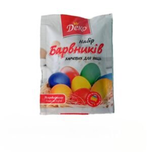 Set 5 coloranti pt ouă "Deco" 15g