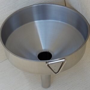 Pâlnie de bucătărie din oțel inoxidabil cu filtru de filtrare
