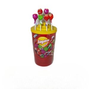 Dropsuri caramele "Sugabee Lollipop" 120x10g