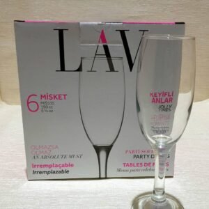 Set 6 pahare 190ml LV-MIS535