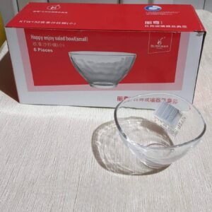 Salatiere sticlă 6pcs