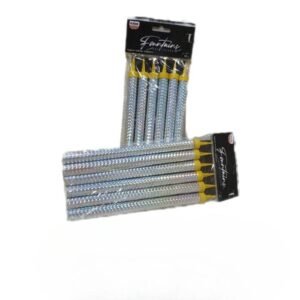 Lumânări tort 20 cm set 6 buc, argintiu 32-006K