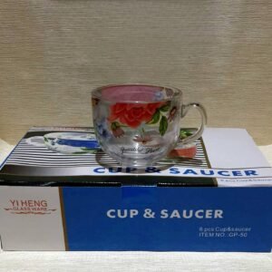 Set 6 căni sticlă 500ml, GP-50F