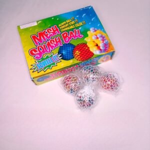 Jucărie minge-gel antistress (plasă), set 12 pc, 6-C