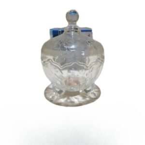 Bombonieră sticlă cu capac 600 ml TG001-3