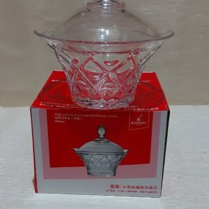 Bombonieră sticlă cu capac, 760ml,LZ0117-1