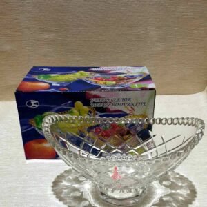 Salatieră cristal ovală 21cm