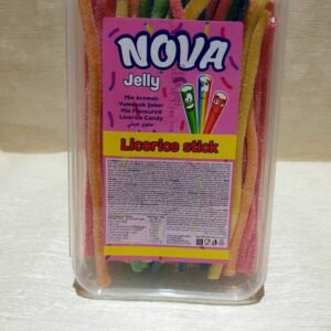 Bomboane Nova Jelly Licorice Stick, 1.5kg.