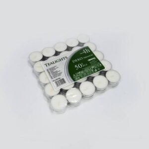 Set lumânări parafină Bispol 50 buc., PF 10-s50 GL00054