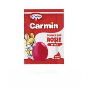 Vopsea lichidă pt 10 ouă Roşie, Carmin, Dr. Oetker