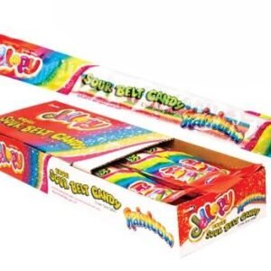Jeleuri-tub Jellopy Sour Belt " Rainbow, 48buc