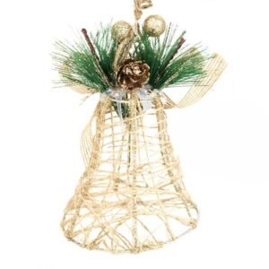Decoraţiune de Crăciun Clopotel Auriu 13cm
