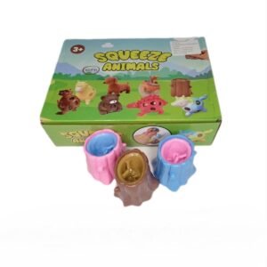 Jucărie antistress "Squeeze Animals" set 12 pcs, SS-17