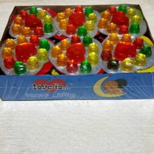 Bomboane Love Is Heart Jelly, 30buc*35gr