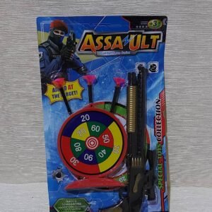 Jucarie set pistol + tir