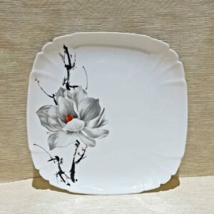 Platou pătrat 25cm, Magnolia