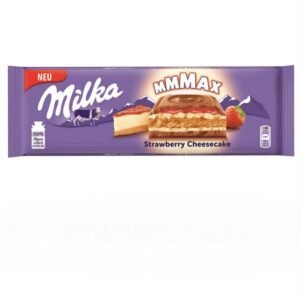 Ciocolată Milka MMMAX Strawberry Cheesecake 300 gr