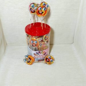 Bomboane "Nova Candy" smile rotund 20gx50