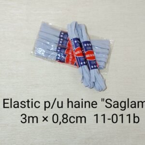 Elastic p/u haine "Saglam" 3m x 0,8cm 11-011b