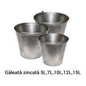 Găleată zincată 10L