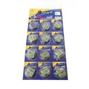 Spalator metalic+gel Crown, planset 12pcs, CM0155