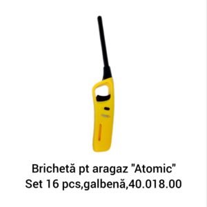Brichetă pt aragaz "Atomic" Set 16 pcs,galbenă,40.018.00