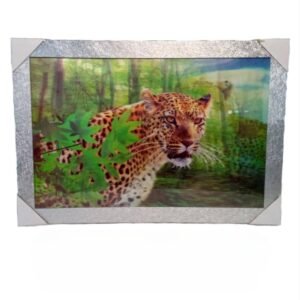 Tablou 3D "Tigru”, 45*65cm #691, ramă bronz, 45-097