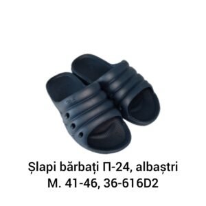 Șlapi bărbaţi П-24, albaștri M. 41-46, 36-616D2