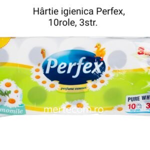 Hârtie igienica Perfex, 10role, 3str