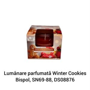 Lumânare parfumată Winter Cookies Bispol, SN69-88, DS08876