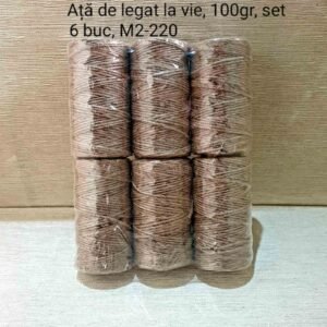 Ată de legat la vie, 100gr, set 6 buc, M2-220