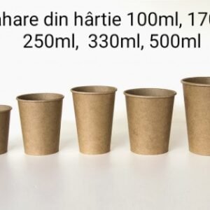 Pahare din hârtie 500ml