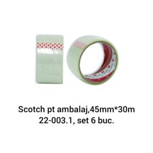 Scotch pt ambalaj,45mm*30m 22-003.1, set 6 buc