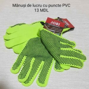 Mănuşi de lucru cu puncte PVC