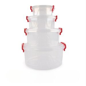 Set cutii rotunde Maya, 4pcs