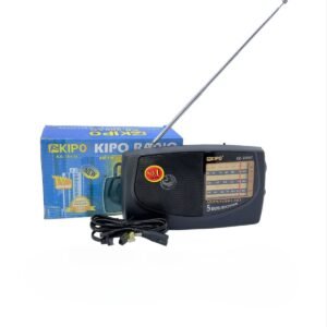 Radiou plastic,negru, KIPO KB-308AC, CN00233