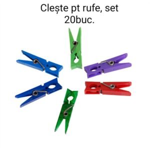 Cleşte pt rufe, set 20buc