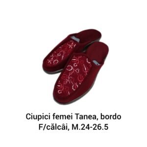 Ciupici femei Tanea, bordo F/călcâi, M.24-26.5