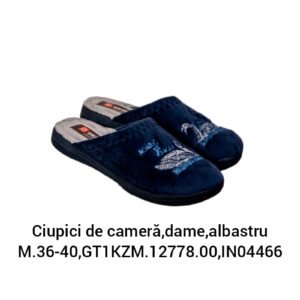 Ciupici de cameră,dame,albastru M.36-40,GT1KZM.12778.00,IN04466