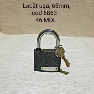 Lacăt uşă, 63mm, cod 6863