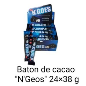 Baton de cacao "N'Geos" 24×38 g