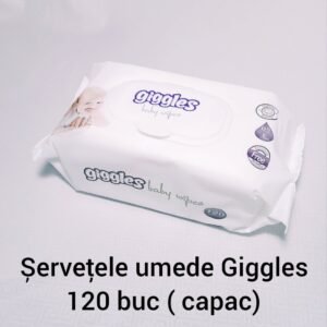 Şerveţele umede Giggles 120 buc (capac)
