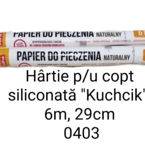 Hârtie p/u copt siliconată "Kuchcik" 6m, 29cm 0403