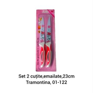 Set 2 cuțite,emailate,23cm Tramontina, 01-122