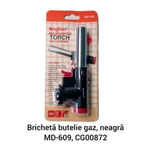 Brichetă butelie gaz, neagră MD-609, CG00872