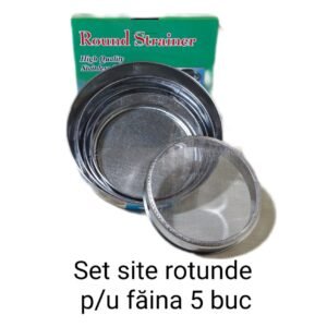 Set site rotunde p/u făina 5 buc